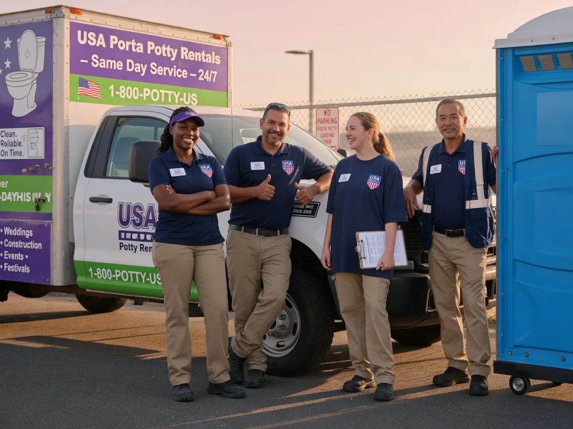 Porta Potty Rental company in Mineral, CA